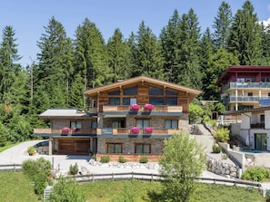 Façade de l’hébergement