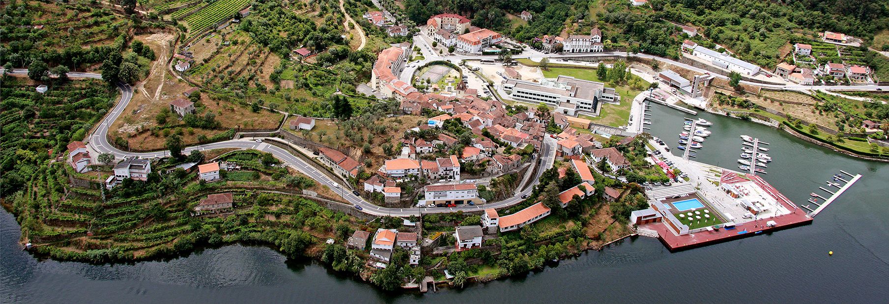 aerial view