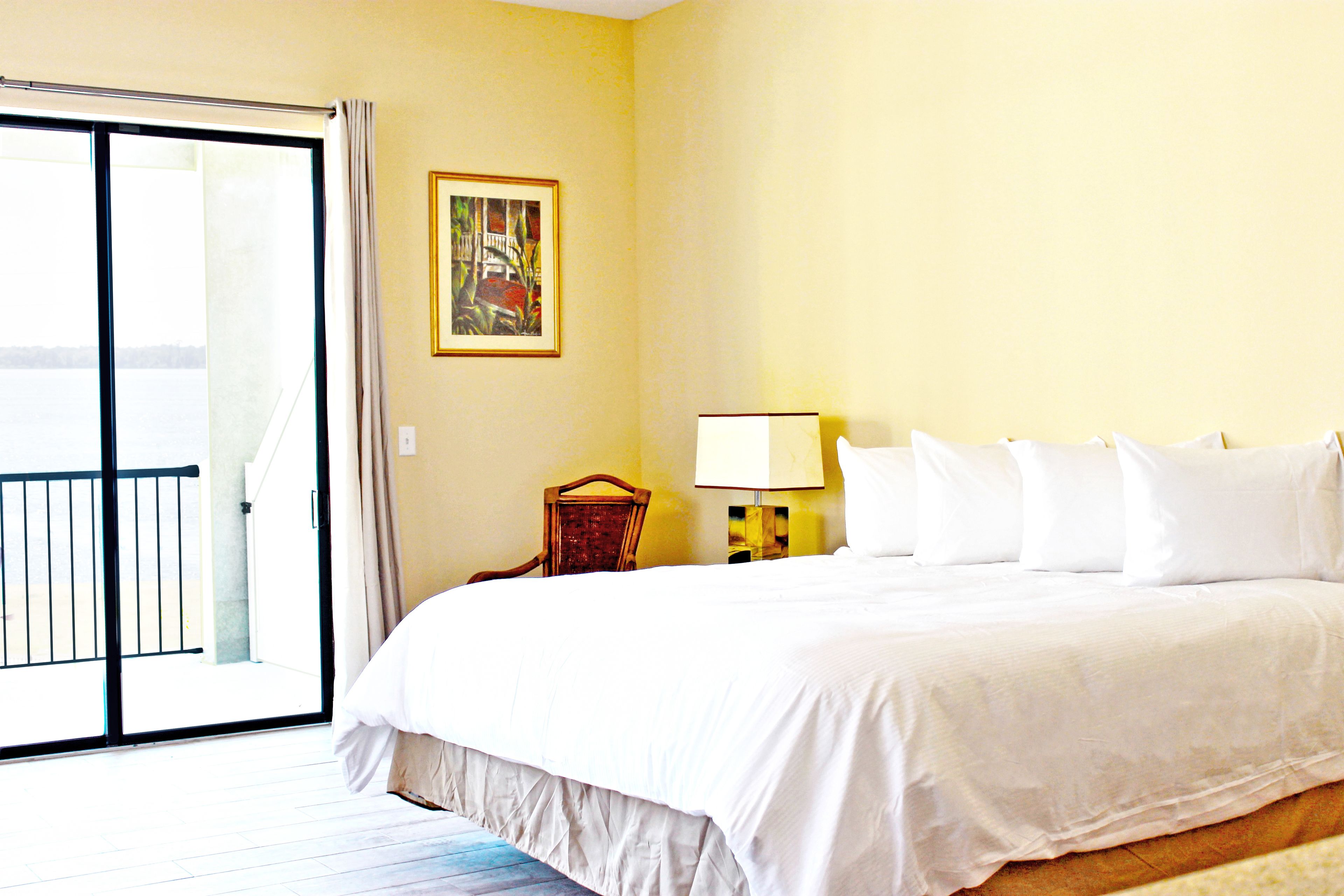 premium bedding, desk, laptop workspace, iron/ironing board