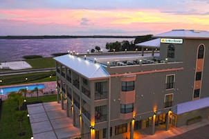 Front of property - evening/night