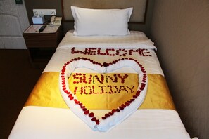 Standard Single Room, 1 Twin Bed | Minibar, desk, blackout drapes, iron/ironing board - Sunny Holiday Hotel (Yangon)