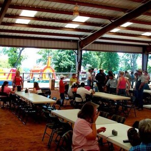 Opções para refeição ao ar livre