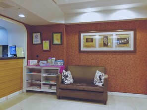 Sala de estar en el lobby