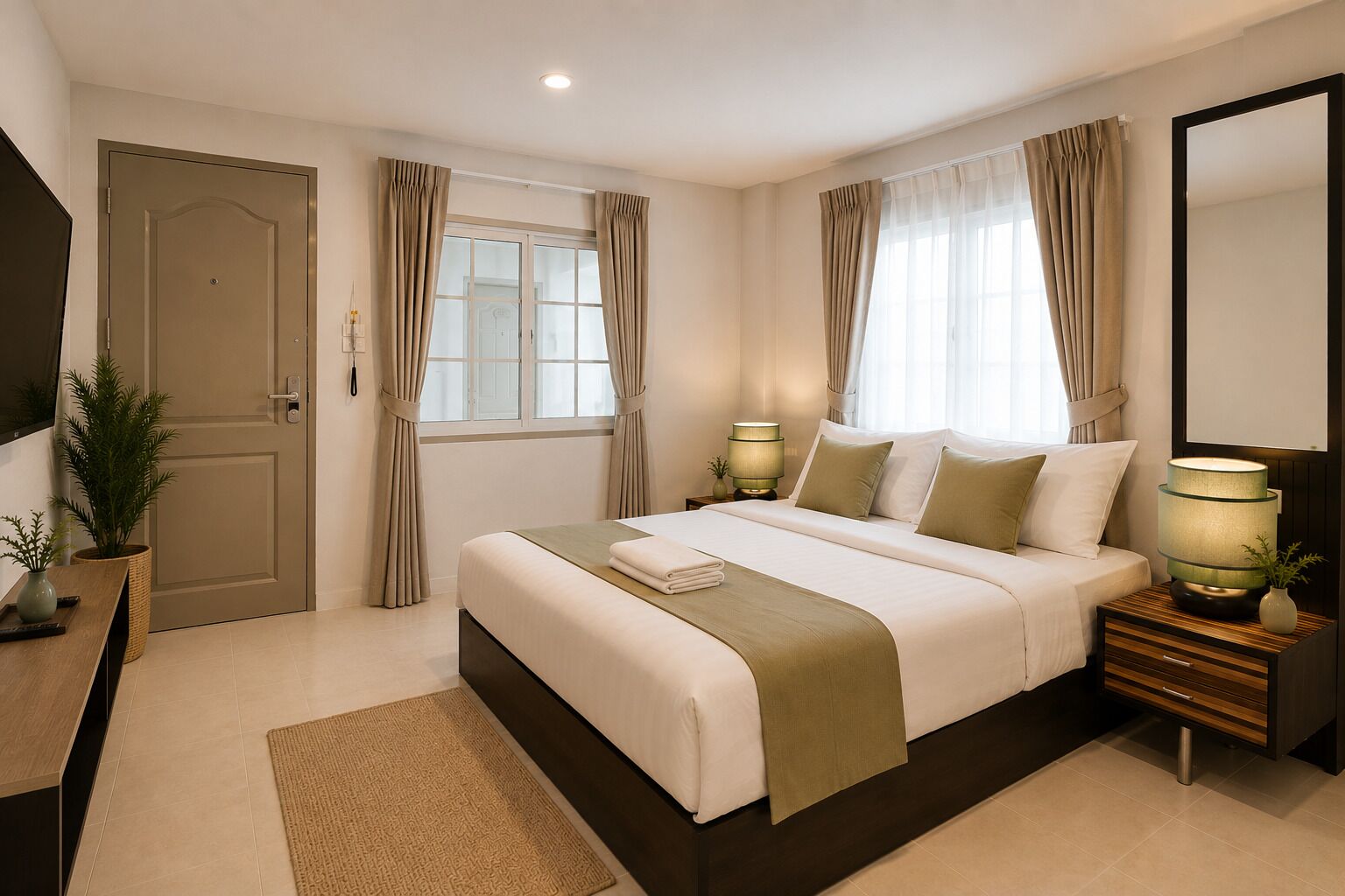 Standard Queen Room | 書桌、免費無線上網、床單