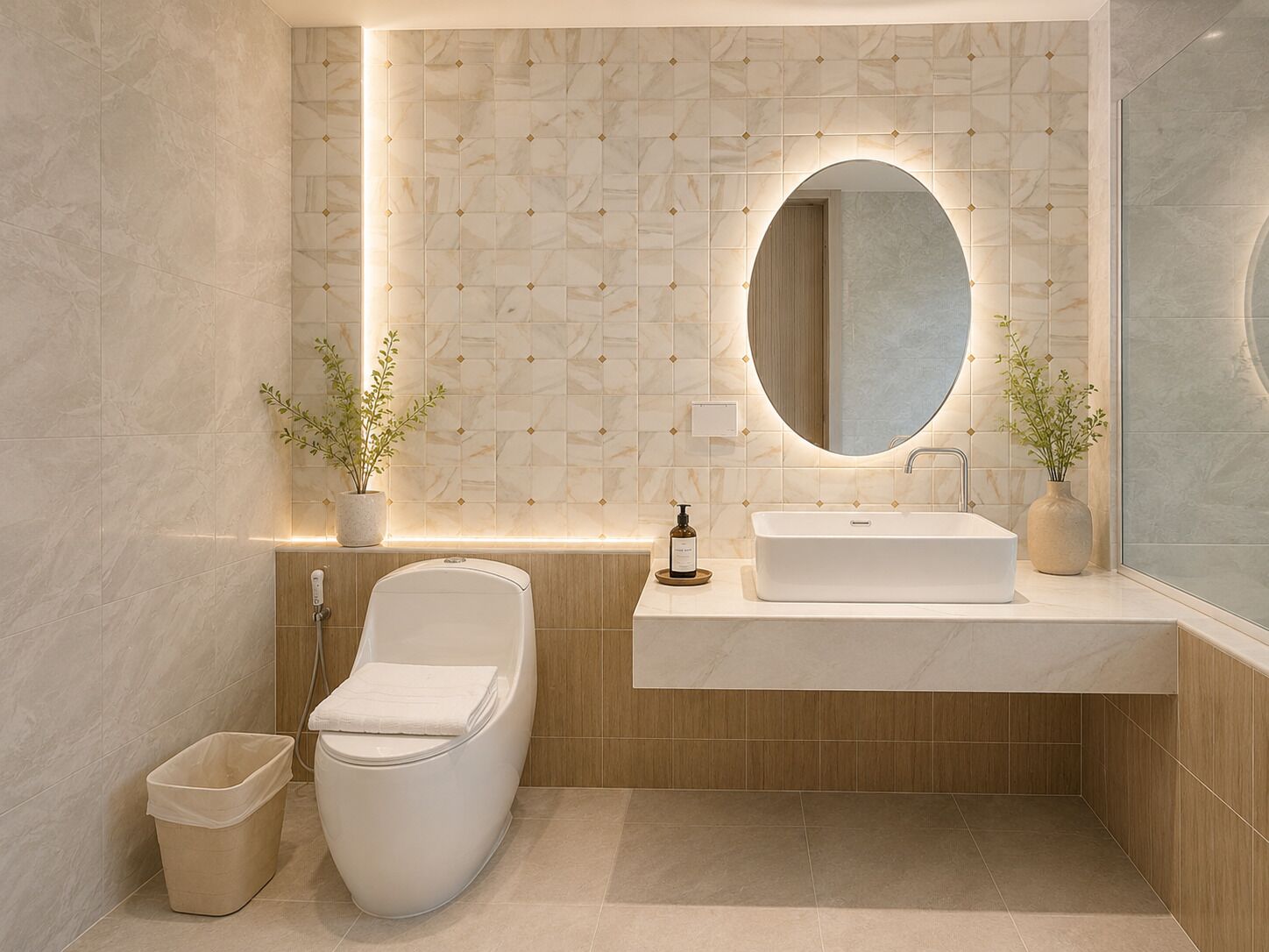 Standard Queen Room | Baño | Regadera, amenidades de baño gratuitas, secadora de cabello, toallas 