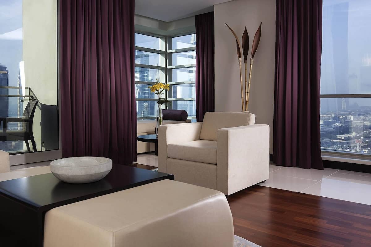 Căn hộ, 2 phòng ngủ | Bộ đồ giường cao cấp, nệm có lớp đệm bông, minibar