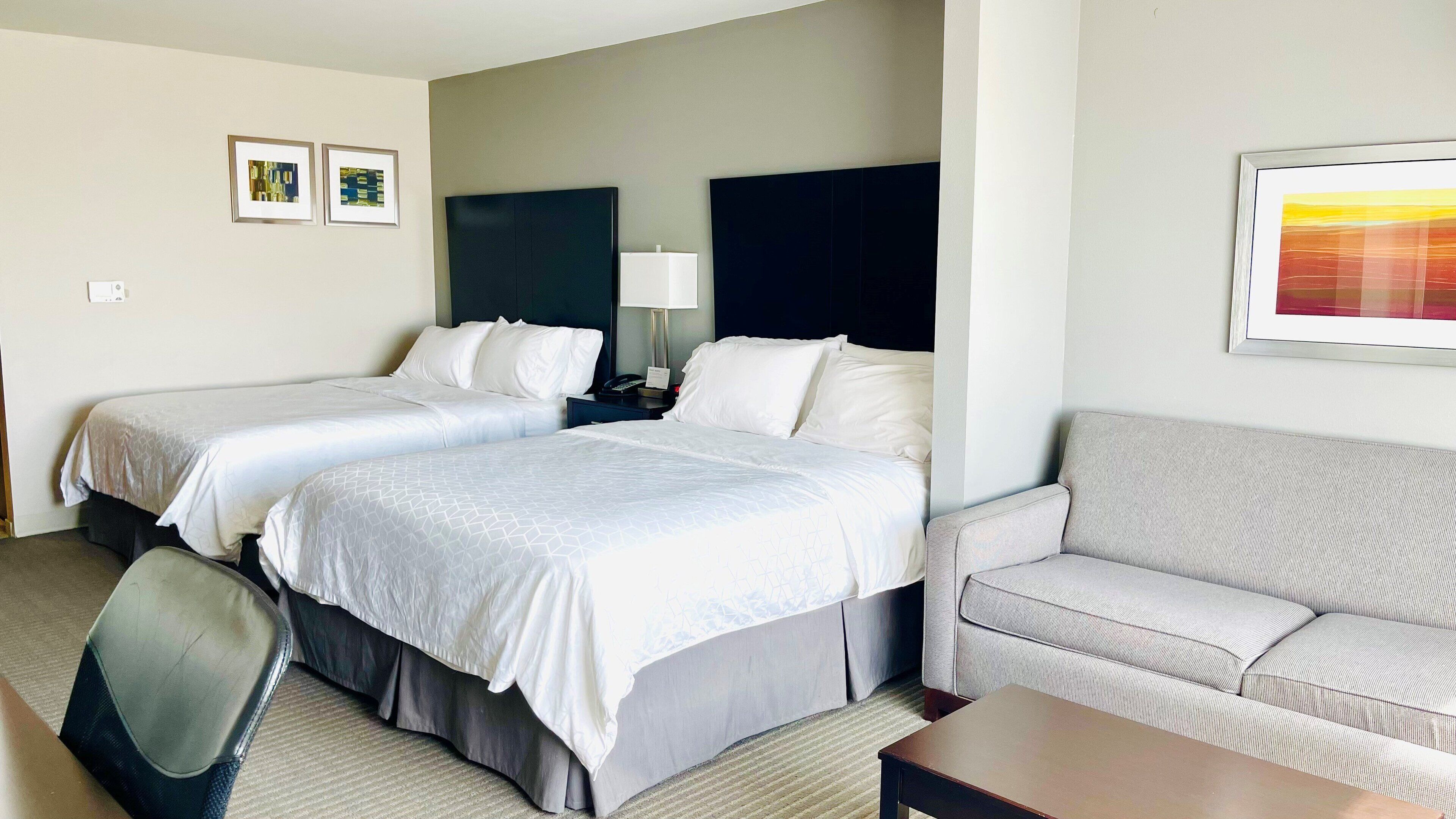 pillow-top beds, in-room safe, desk, iron/ironing board