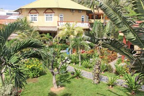 Vue depuis l’hébergement