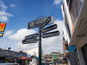 Mặt tiền nơi lưu trú