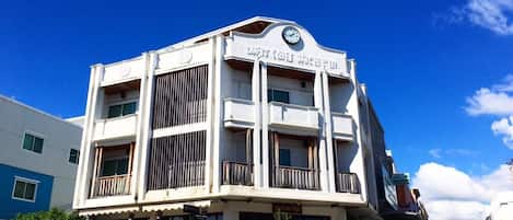 Fassade der Unterkunft