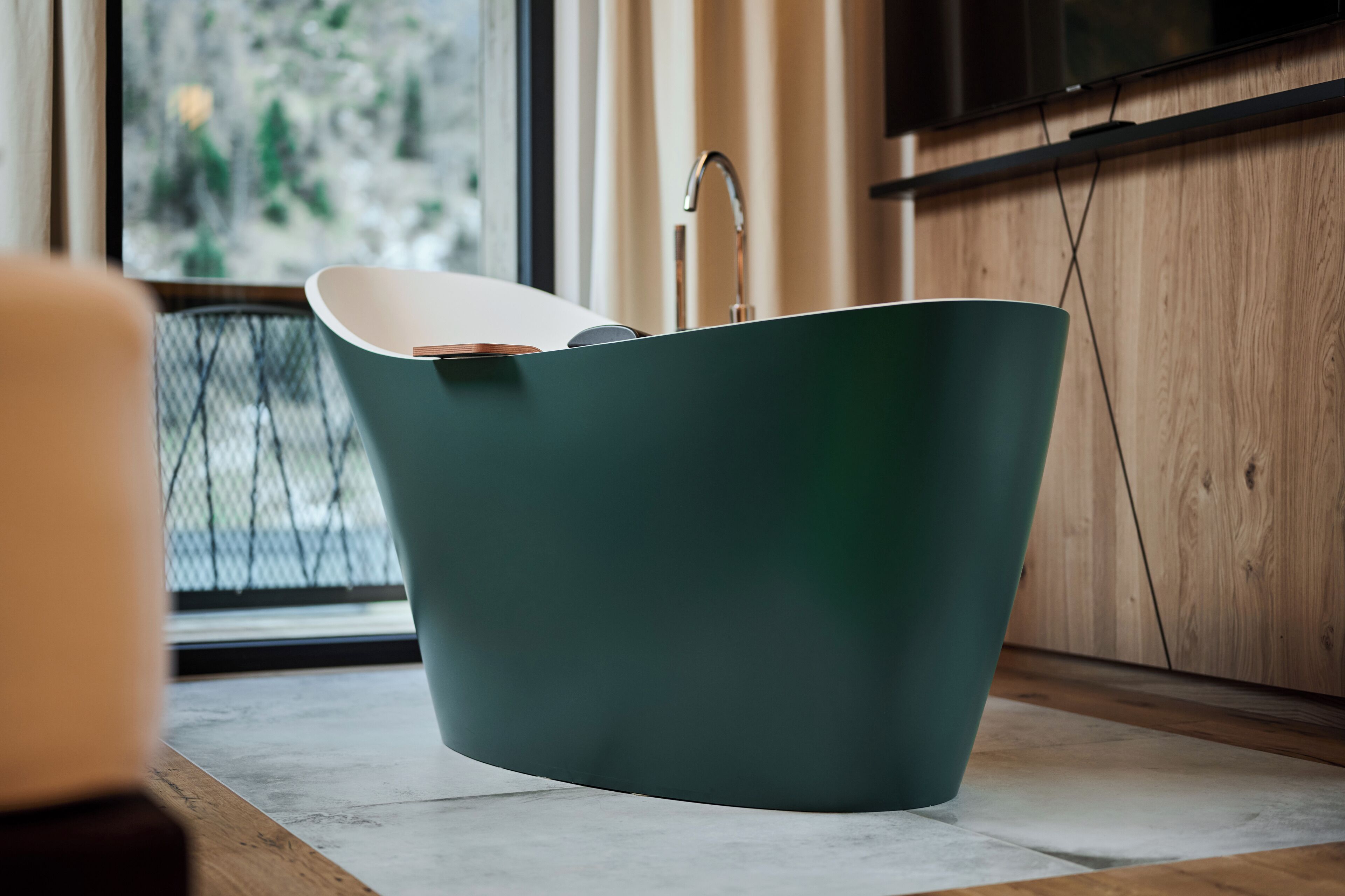Bañera profunda