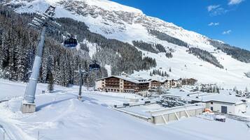 Façana frontal de l'allotjament