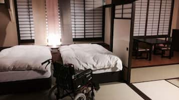 Ropa de cama de alta calidad y minibar