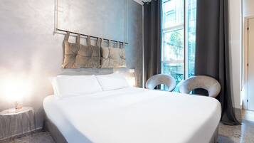 Habitación estándar doble | Sábanas italianas Frette y ropa de cama de alta calidad