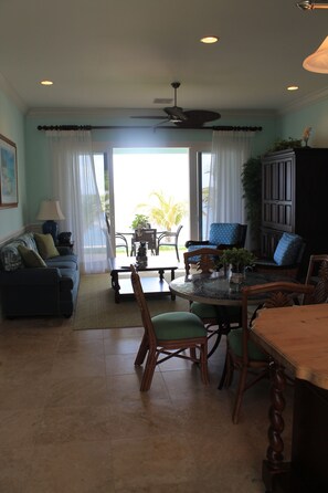 Flat-screen TV - Mermaid Reef Villa 3 by Living Easy Abaco (Marsh Harbour)