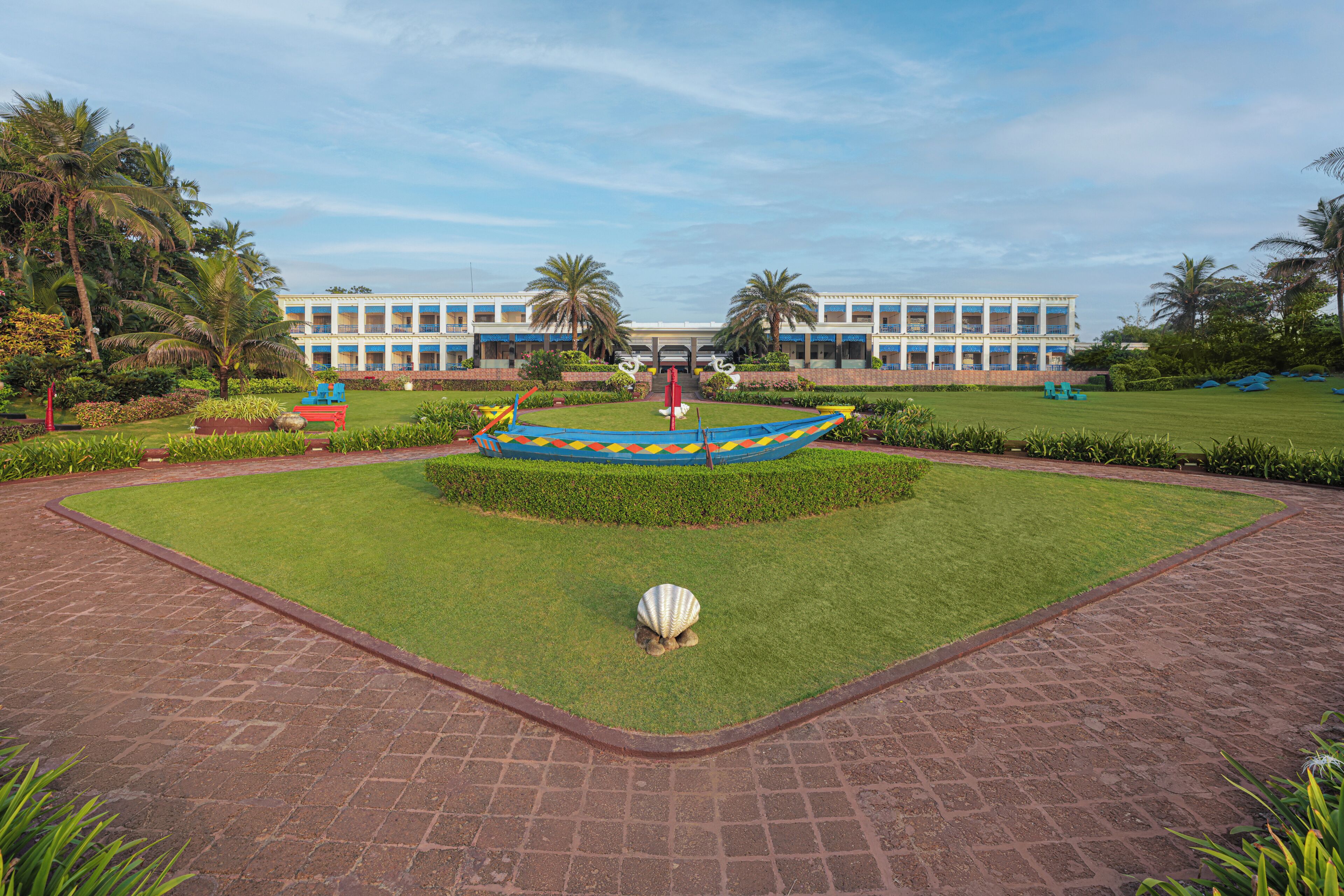 Façade de l’hébergement