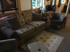 Sala de estar en el lobby