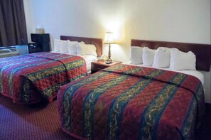Room, 2 Queen Beds, Non Smoking | 1 bedroom, desk, iron/ironing board, free WiFi