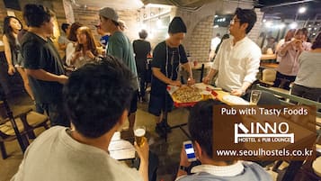 Breakfast, lunch and dinner served