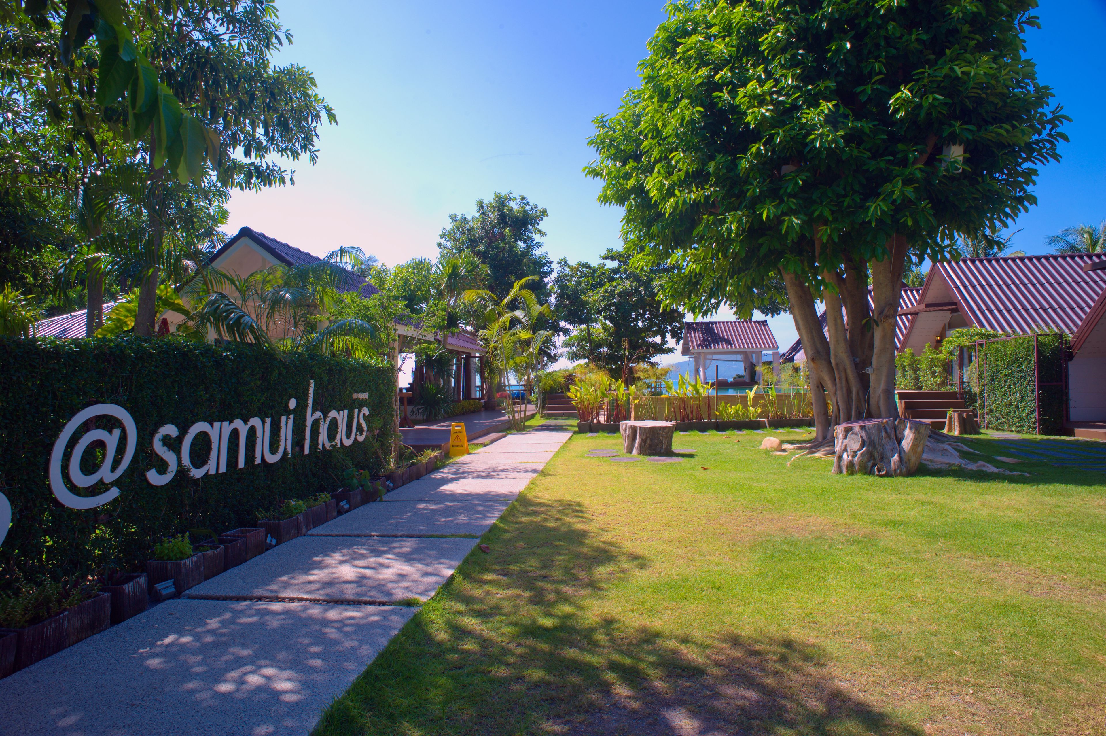 Entrée de l’hébergement