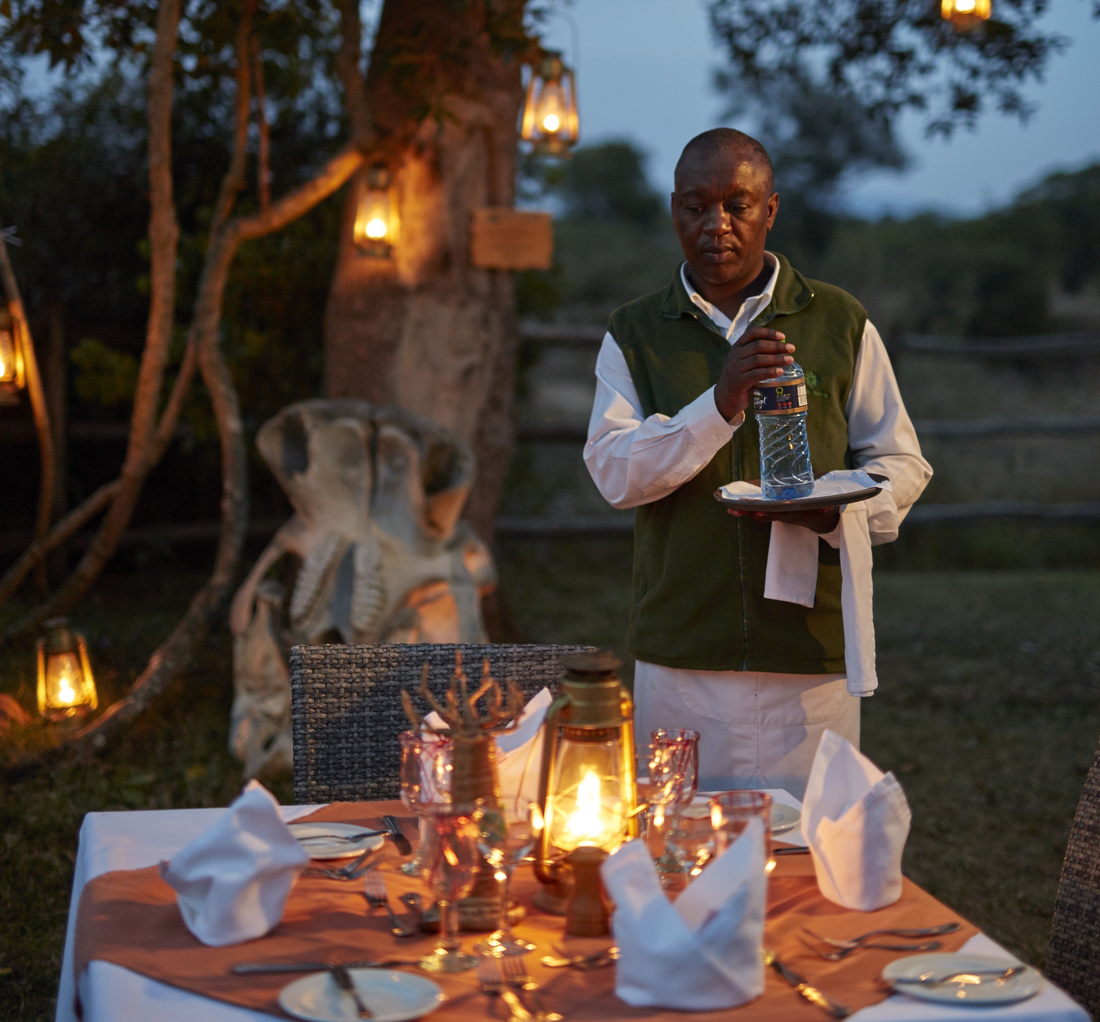 Outdoor dining