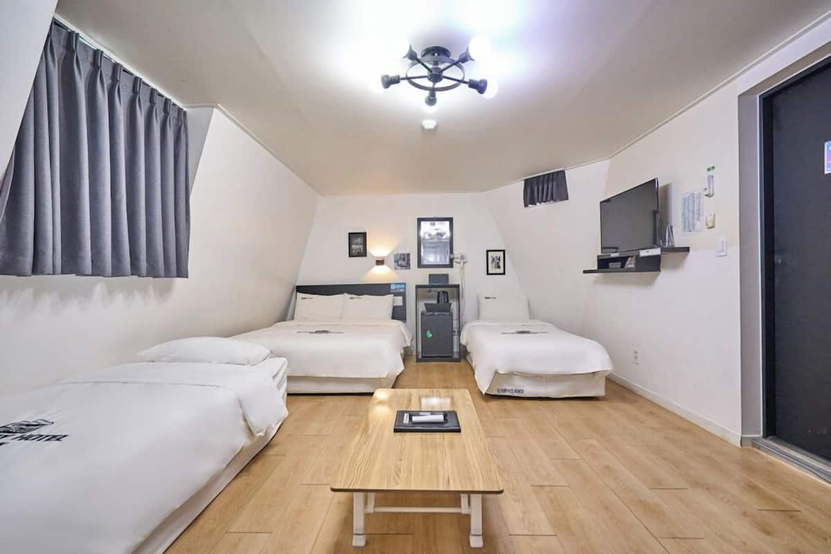 Deluxe Family (Light Breakfast for 3 people, Free Access of Community Room - 1 hour per stay) | City view