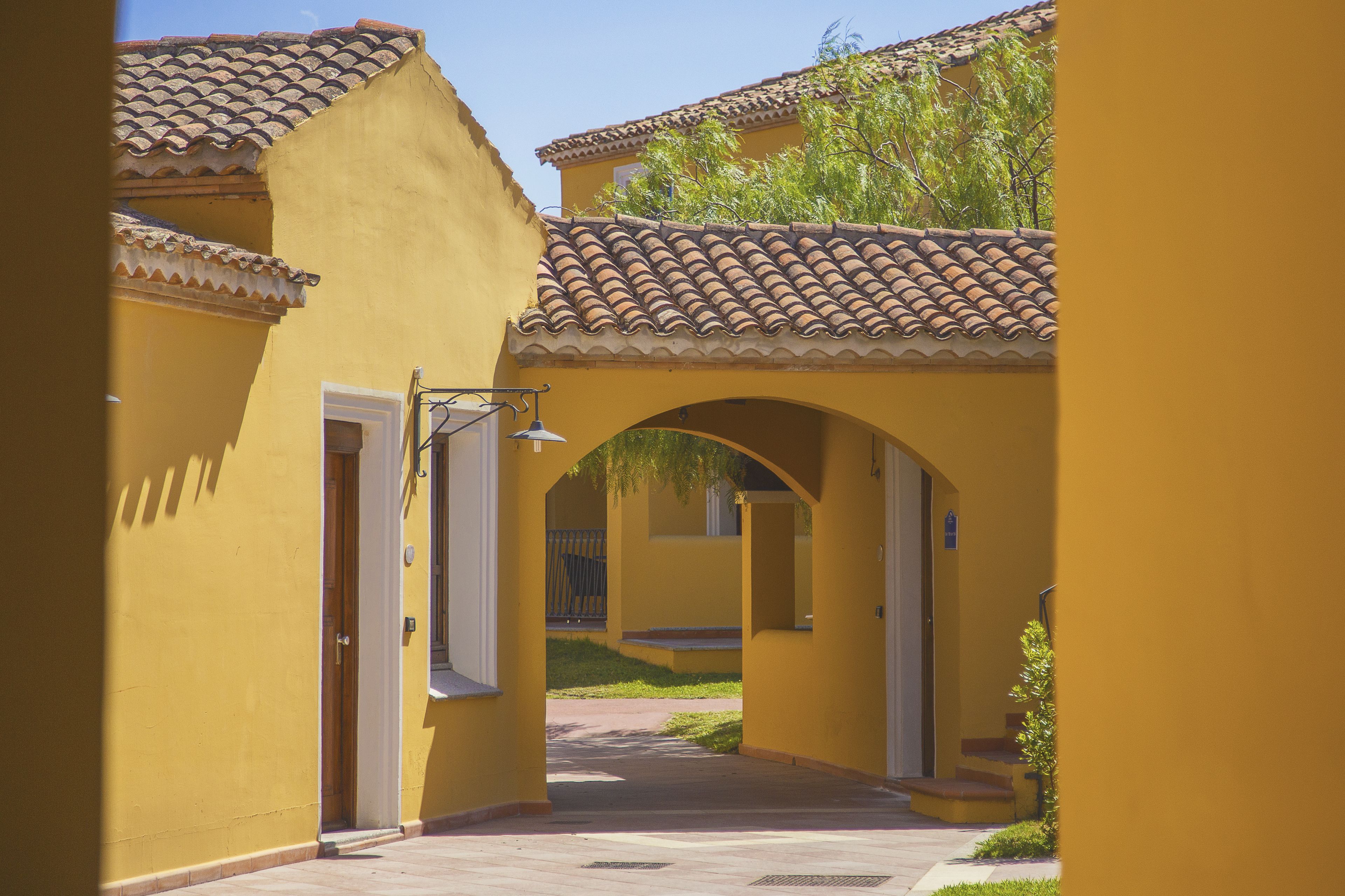 Majoituspaikan julkisivu