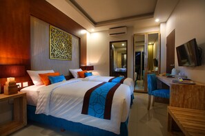 Deluxe Pool Access | Minibar, in-room safe, blackout drapes, free WiFi - Destiny Boutique Hotel (Seminyak)