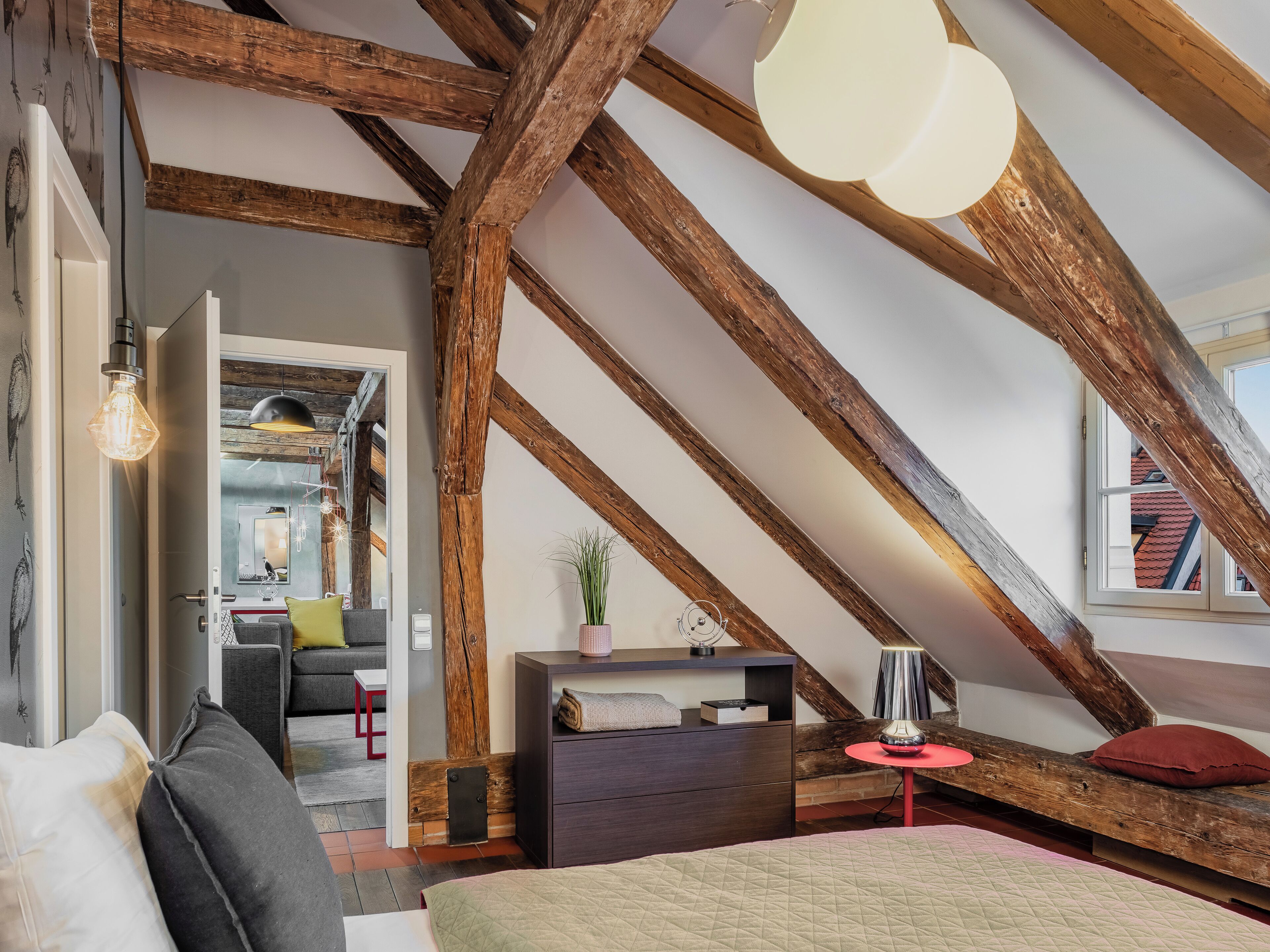 Leilighet, 3 soverom, terrasse (Kepler) | Allergitestet sengetøy, safe på rommet og individuelt dekorert