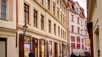 Majoituspaikan julkisivu