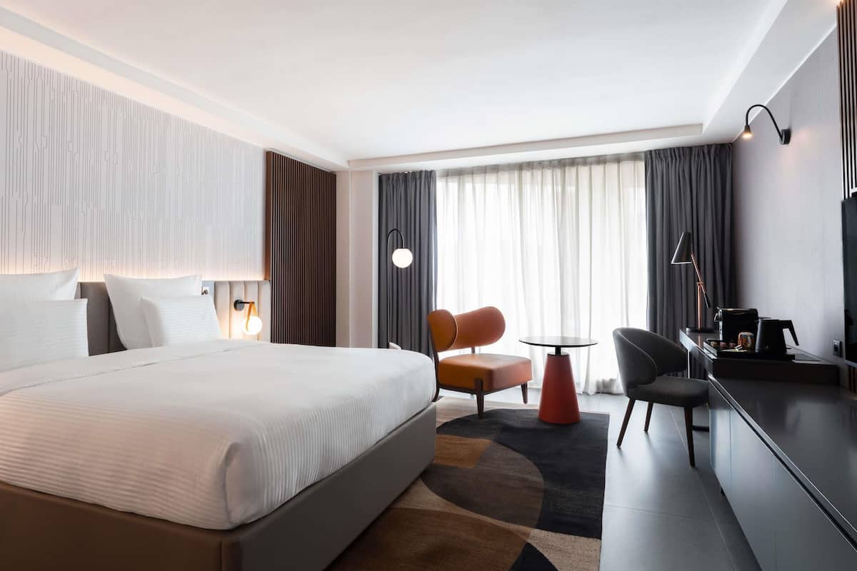 1 chambre, literie hypoallergénique, minibar, coffre-fort