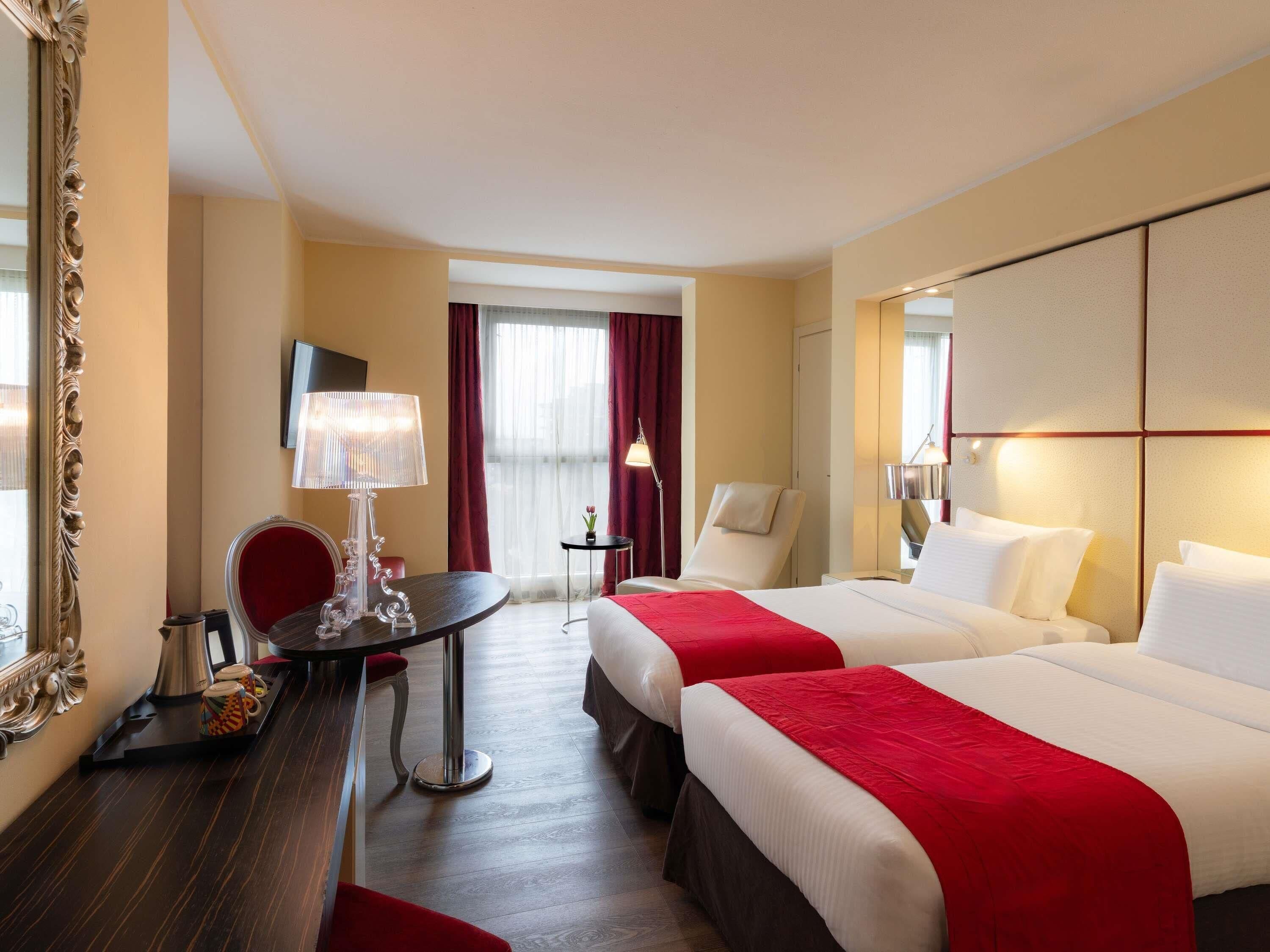 Chambre Standard, 2 lits une place | Literie de qualité supérieure, surmatelas, minibar