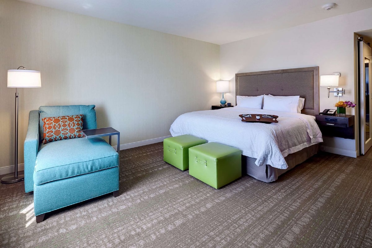 King, Studio, 1 King Bed, Non Smoking | In-room safe, blackout curtains, iron/ironing board