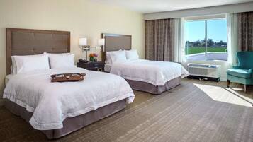 In-room safe, blackout curtains, iron/ironing board
