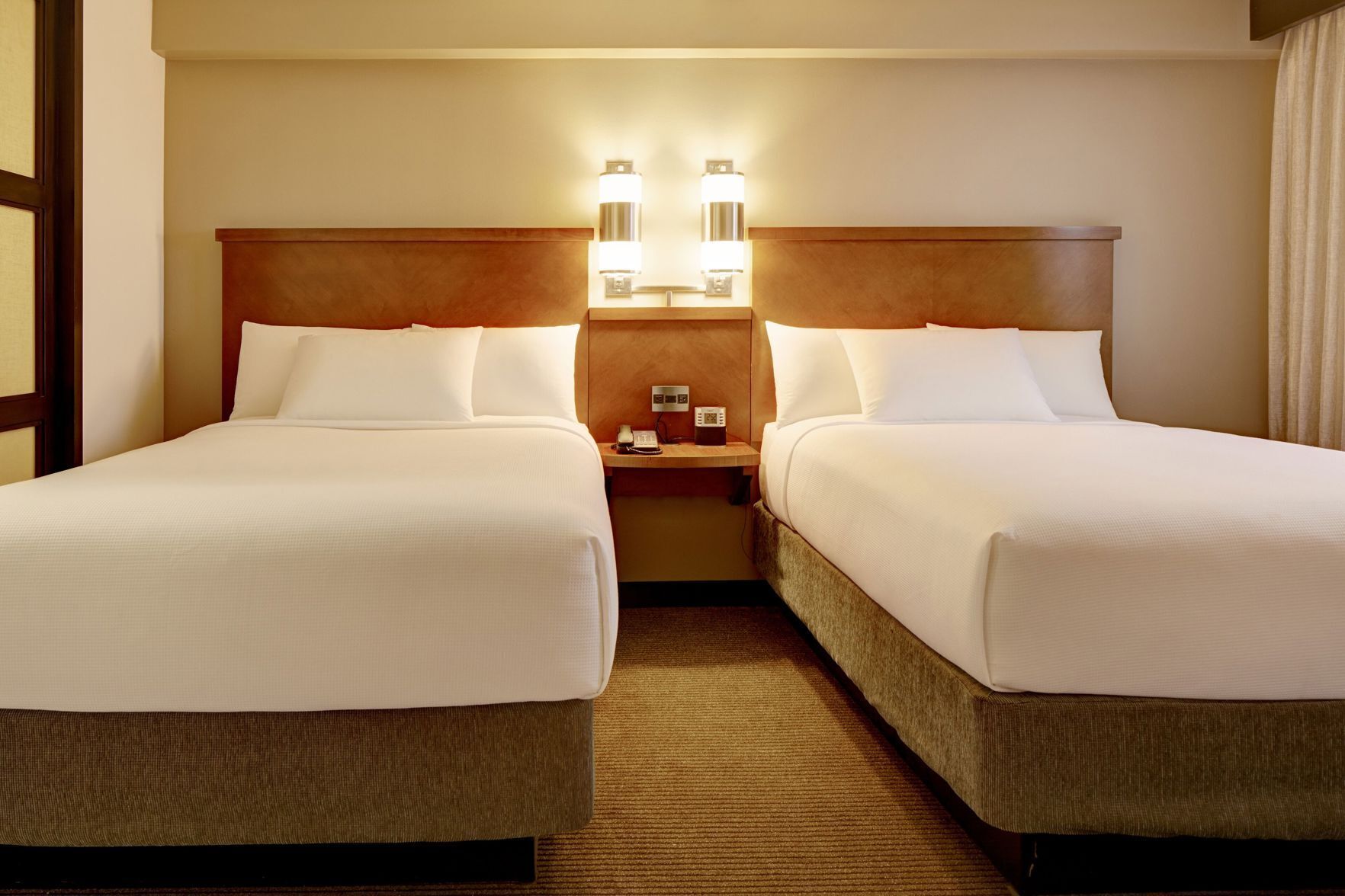 Pillow-top beds, in-room safe, desk, blackout curtains