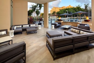 Outdoor pool, open 8:00 AM to 6:00 PM, sun loungers