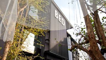 Façana frontal de l'allotjament