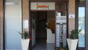 Ingresso della struttura