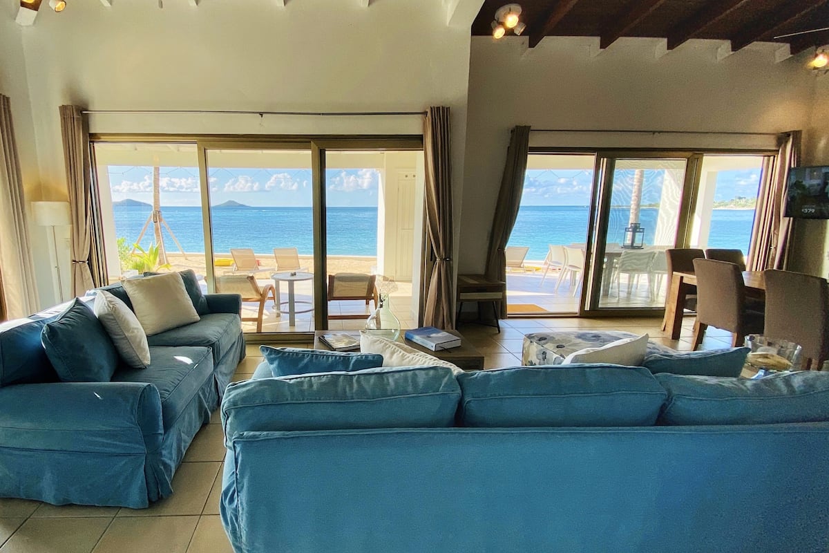 Luxury Villa, 2 Bedrooms, Kitchen, Beachfront | 1 bedroom, in-room safe, individually decorated, individually furnished