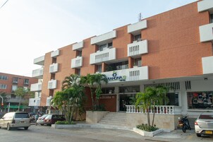 Fachada de la propiedad