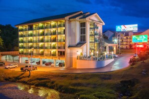 Front of property - evening/night