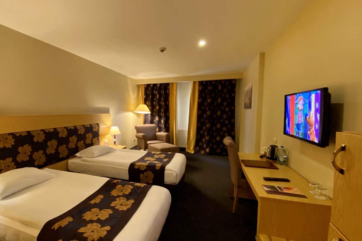Standard Double or Twin Room | In-room safe, desk, free cots/infant beds, rollaway beds