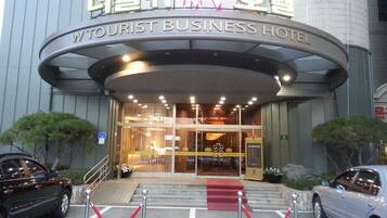 Entrée de l’hébergement