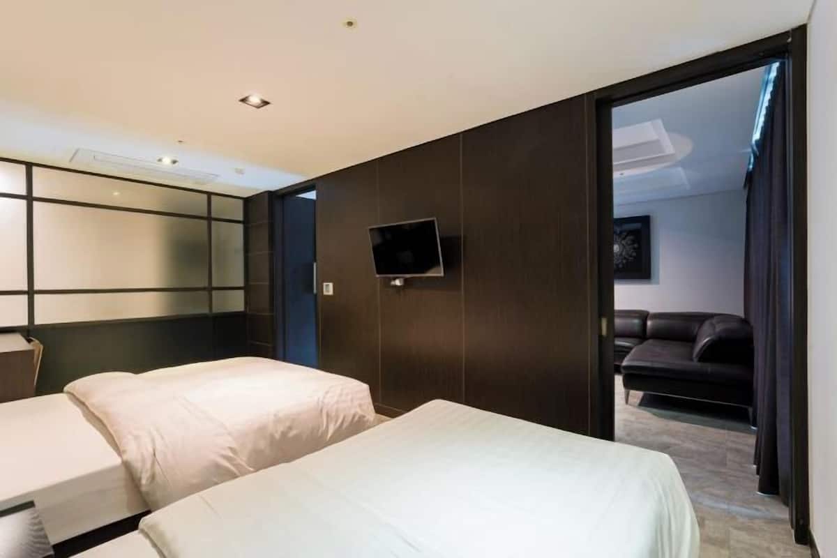 1 habitación, decoración personalizada y muebles diferentes