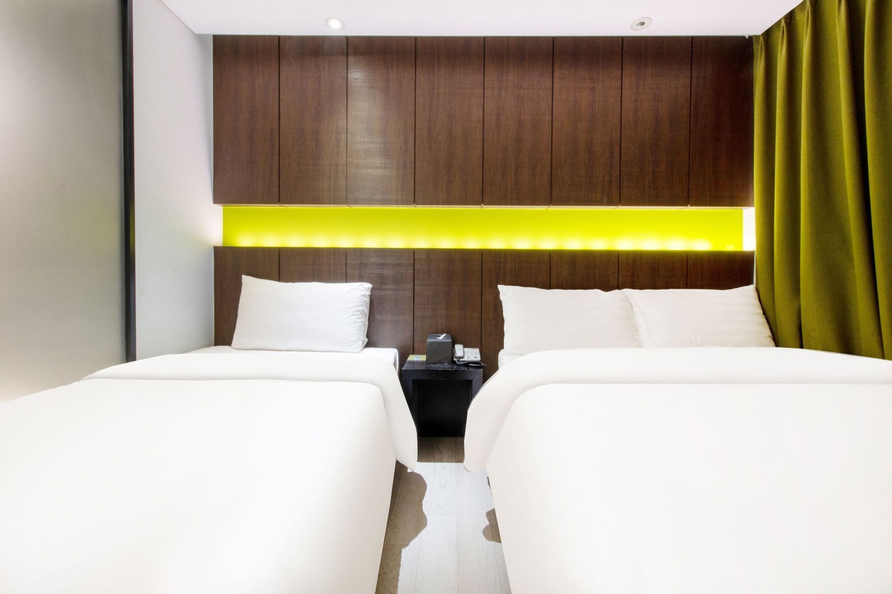 Individually decorated, individually furnished, blackout drapes