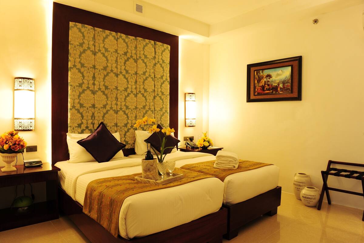 In-room safe, desk, laptop workspace, WiFi (free)