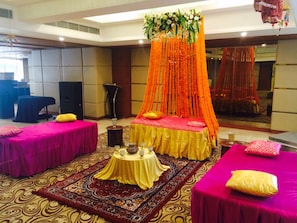 Indoor wedding