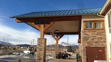 Entrada de la propiedad