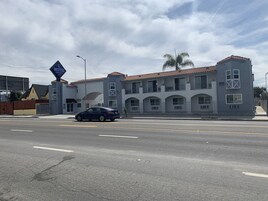 Fachada de la propiedad