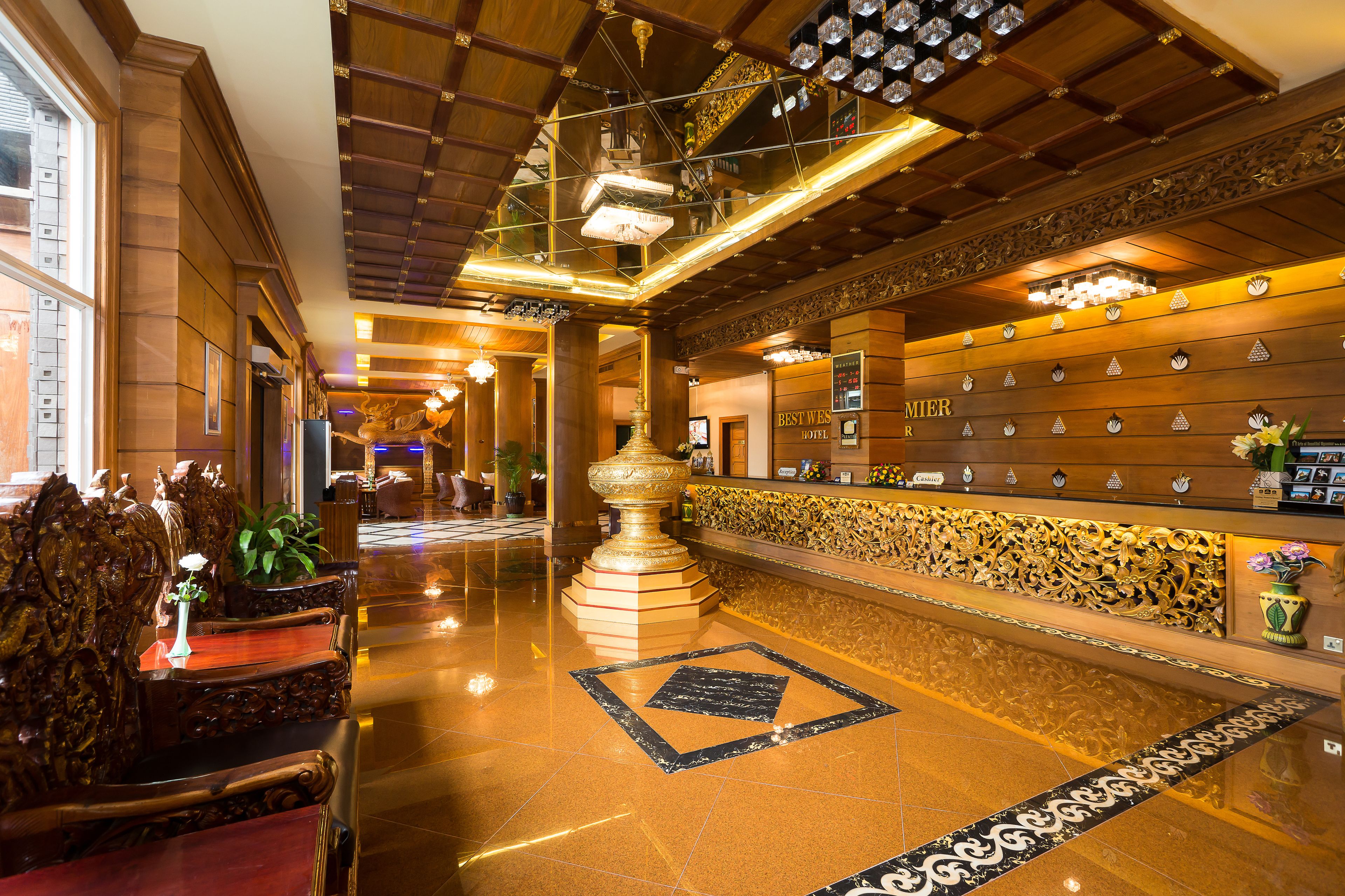 check-in/check-out kiosk